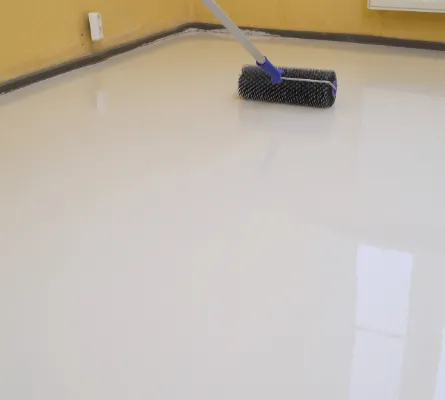 Gypsum-Based Self-Leveling